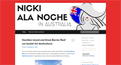 Desktop Screenshot of nickialanoche.com