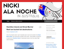 Tablet Screenshot of nickialanoche.com